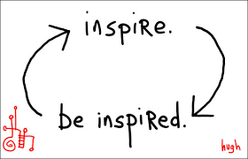inspire/be inspired picture