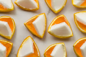 Candy Corn Orange Jello Shots Recipe