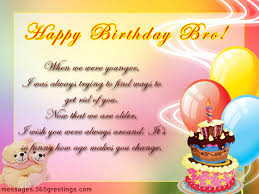Birthday Wishes for Brother Messages, Greetings and Wishes ... via Relatably.com