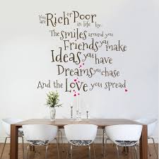 Wall quotes on Pinterest | Dining Room Walls, Decals and Dining Rooms via Relatably.com