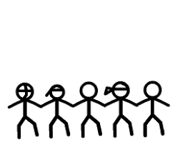 Image result for 5 stick people