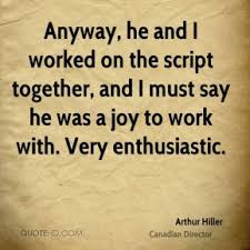 Arthur Hiller Wife Quotes | QuoteHD via Relatably.com