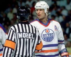 Image of 1980s Edmonton Oilers Away Jersey