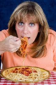 Image result for people eating pasta