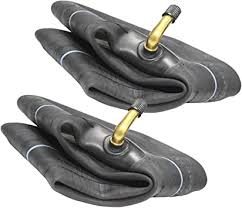 Pack of 2 Firestone 4.10/3.50-4 inner tube with TR87 bent metal ...