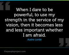Audre Lorde Quotes on Pinterest | Audre Lorde, Lorde and Writers via Relatably.com