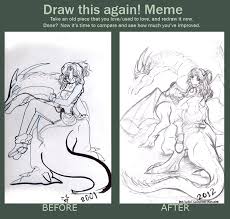 Black and White Training Contest on Draw-This-Again-Meme - DeviantArt via Relatably.com