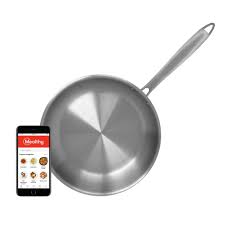 Mealthy Frying Pan - 10-Inch Stainless Steel Pan