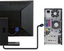 connecting a monitor to a computer
