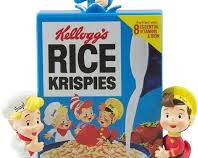 Snap, crackle, and pop Rice Krispies廣告
