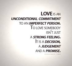 Daily Quotes: Quote About Love Is An Unconditional Commitment via Relatably.com