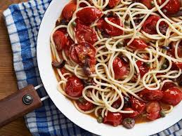 Zesty Spaghetti a la Puttanesca : Recipes : Cooking Channel ...