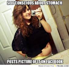 Self Conscious About Stomach... - Meme Generator Captionator via Relatably.com
