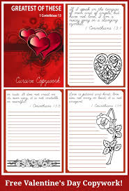 Cursive Copywork: Greatest of These - Quotes from 1 Corinthians 13 ... via Relatably.com