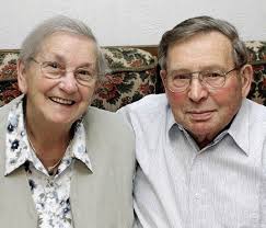 Elisabeth und Franz Enderle haben heute vor 60 Jahren geheiratet ...