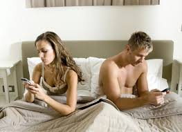 Image result for couples on their phones