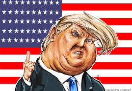 Image result for trump caricature