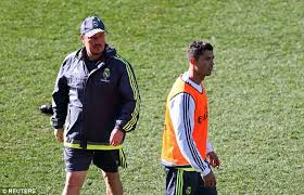 Image result for ronaldo wants to leave madrid because of Benitez