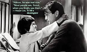 This quote is in reference to Scout finally meeting Boo Radley at ... via Relatably.com