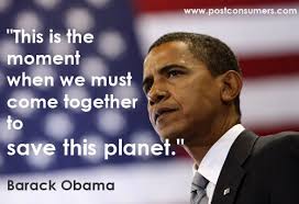 If you asked Barack Obama what he thinks about Earth Day, this is ... via Relatably.com