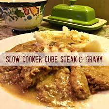 Slow Cooker Cube Steak and Gravy (Quick & Easy) - Sweet Little ...