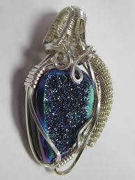 Image result for wire wrapped stone pendants