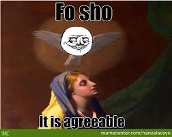 Fo Sho It Is Agreeable by hanzelacayo - Meme Center via Relatably.com