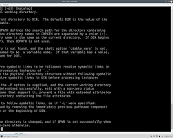 Obraz: Polecenie cd w terminalu Linux