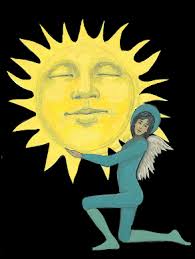 Sun Angel Illustration - 390-sunboy-illustration