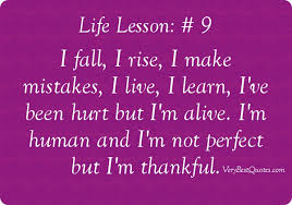 Inspirational Quotes About Life Lessons. QuotesGram via Relatably.com