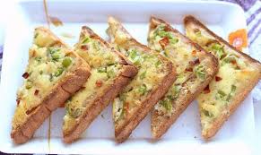 Image result for onion tomato cheese open toast