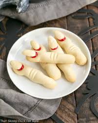 Witches Fingers Cookies - Creepy Treats! - That Skinny Chick Can ...