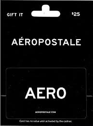 Aeropostale Gift Card $25 : Gift Cards - Amazon.com