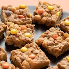 REESE'S PIECES Cereal Bar Recipe | Hershey's Kitchens