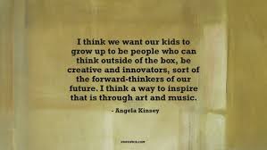 I think we want our kids to grow up to be people... ~ Quotes by ... via Relatably.com