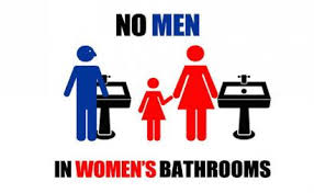 Image result for transgenders in womens bathroom