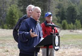 Image result for jerry brown water rationing
