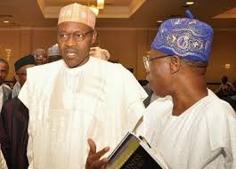 Image result for buhari and lai mohammed