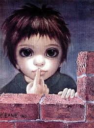 Margaret Keane &quot;Very Softly&quot; (1963) - mantel01