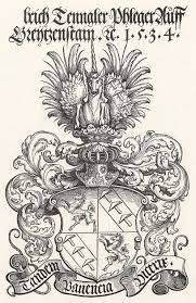 Vogtherr d. Ä., Heinrich: Wappen des Ulrich Tengler - Zeno.