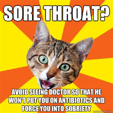 Sore Throat? Avoid Seeing Doctor Cat Meme - Cat Planet | Cat Planet via Relatably.com
