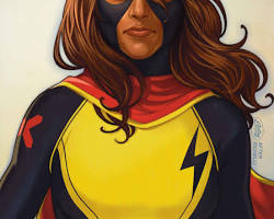 Image of Kamala Khan/Ms. Marvel (Marvel Comics) comic book character