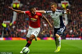 Image result for Robin van Persie had a penalty saved as Chris Brunt's deflected free kick gave West Brom a 1-0 win at Manchester United on Saturday Night Football.