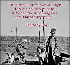 Dorothy Day on the gospel and poverty | Memes and cartoons | Pinterest via Relatably.com