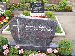 Grab von Johann Campen (28.07.1924-03.05.2006), Friedhof Wiesens