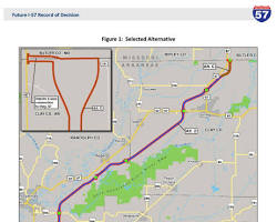 Image of Proposed I57 Arkansas
