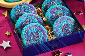 Swirled Galaxy Cookies - My Food and Family