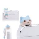 Niconico Nekomura Cat Earphone Jack Plug Accessory Pastel Color Edition Blue 