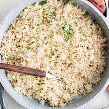 Seasoned Rice with Herbs and Garlic | YellowBlissRoad.com