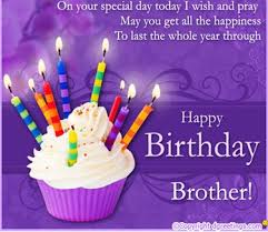 Brother Birthday Quotes on Pinterest | Big Brother Quotes, Little ... via Relatably.com